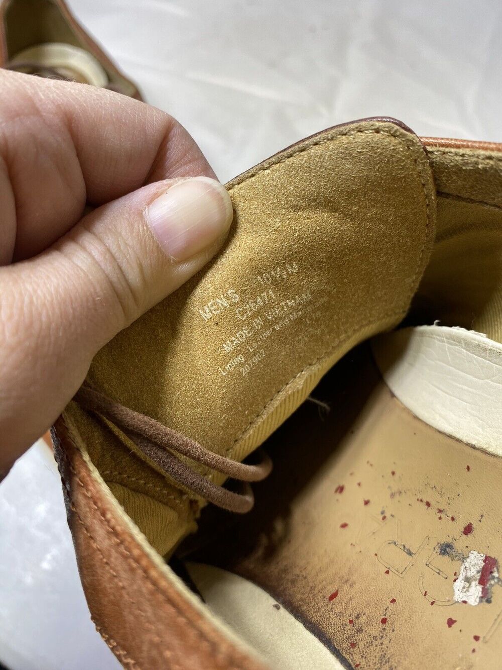 Cole Haan Men's Leather Grand Wingtip Oxford Shoes Lace Up Woodbury Size 10.5M - Picture 11 of 11